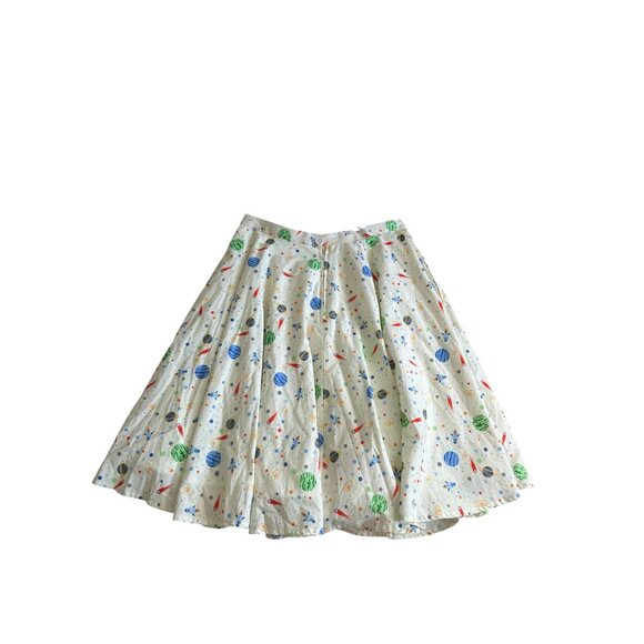 MAGNOLIA PLACE Solar System Outer Space A Line Skirt Size XXL - Picture 4 of 12